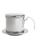 Coffee Brewing Pot Stainless Steel Filter Rotating Pressure Plate Smooth Handle Design Compact Moka Coffee Pot Moka Dripper