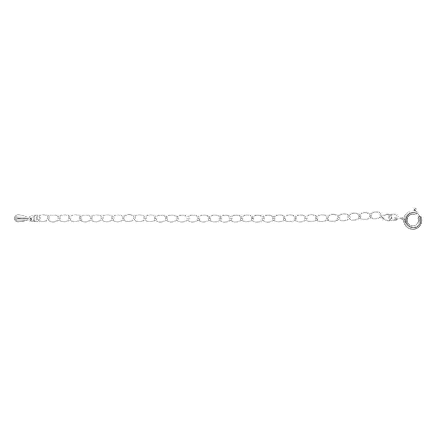 

[Shinjuku Gin no Kura] Adjustable Chain, 10cm, Necklace Chain Extension, Adjustable Length, 925 Sterling Silver, End Pieces, Bracelet Stacking
