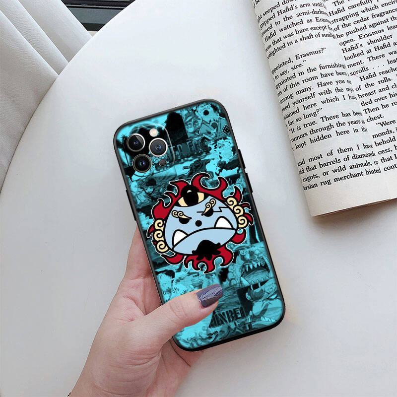 MH118 One Piece LOGO Telefoonhoesje voor iPhone 7 8 11 12 13 14 15 16 17 16E XS Pro Max XR X SE Air
