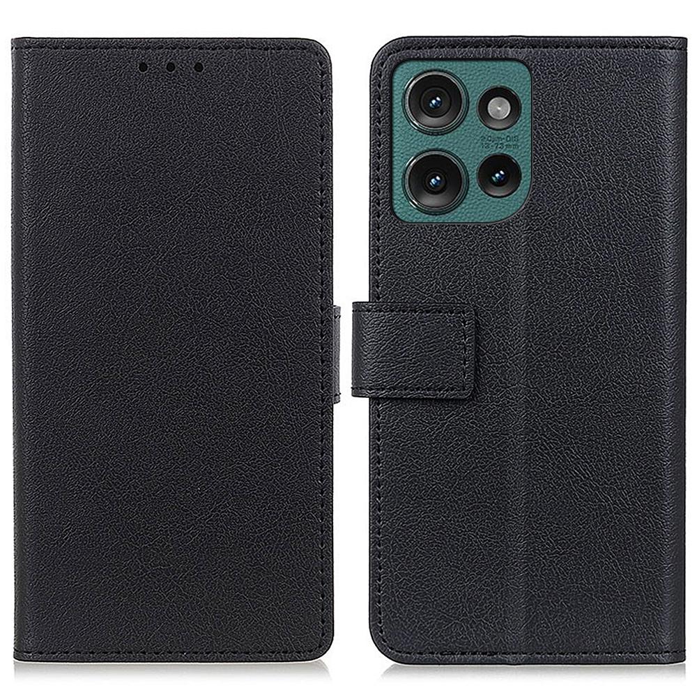 For Motorola Edge 50 5G Case PU Leather Stand Wallet Phone Cover