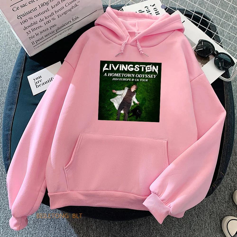Livingston  Europe UK Tour Graphic Hoodies A Hometown Odyssey Album Sweatshirts Ropa Mujer Clothing Sudaderas