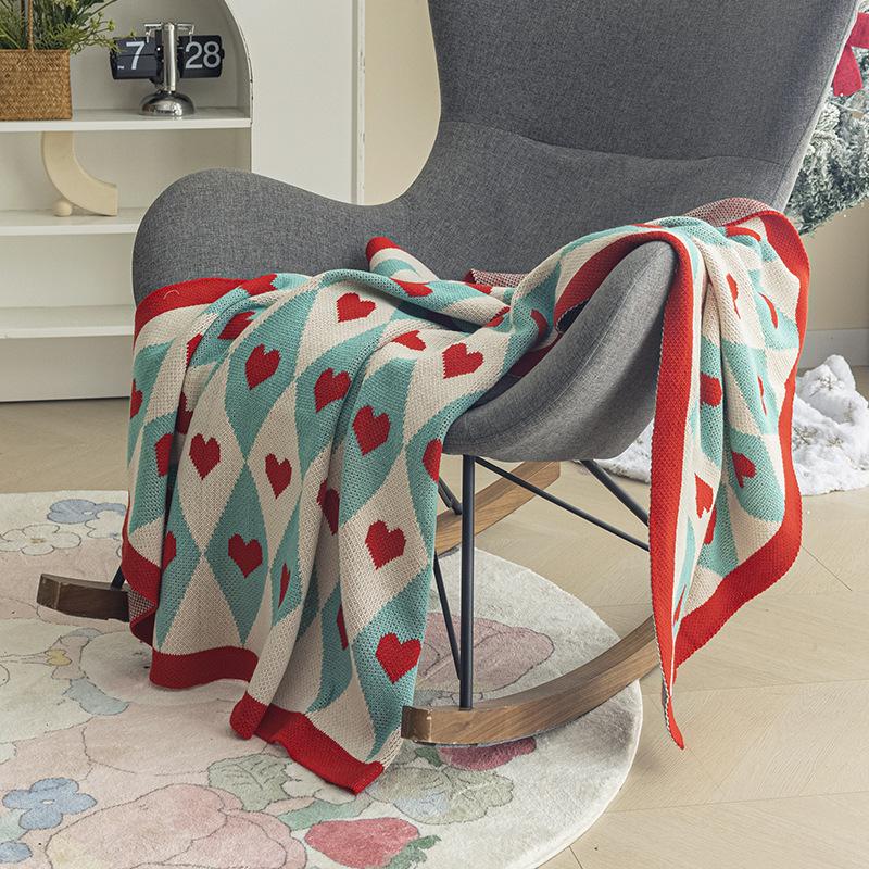 

Sofa Blanket Summer Office Recliner Nap Air Conditioning Office Air Conditioning Lunch Break Towel Blanket Summer Cool Quilt 110x130cm
