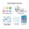 Catch! Teenieping Glass Art Suncatcher ( Hachuping, Bitnapping, Bbanzzakping, AuroraPing, PrincePing, and ChorongPing) 7 Options