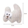 Catnip Cat Plush Toy Soft Bite‑resistant Cat Chew Toys Cute Animal Shape Interactive Self‑play Relief Stress Teething Toy Pet Supplies