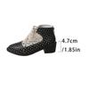 Women New Pointed Toe Mesh Ankle Boots Hot Sale Ladies Shoes Plus Size Women's Boots Fashion Color Matching Modern Boots