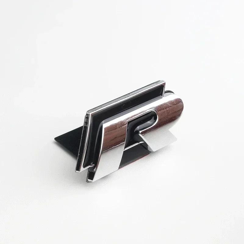 AABIO1 Volkswagen R-Line Car Front Grille Emblem Rear Trunk Badge Sticker for Polo Passat B5 B7 Golf 3 4 Jetta Touareg CC Beetle