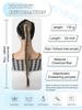 Extension per capelli con coulisse a spina di pesce intrecciata sintetica, per donne, 24 pollici, con coulisse a spina di pesce intrecciata