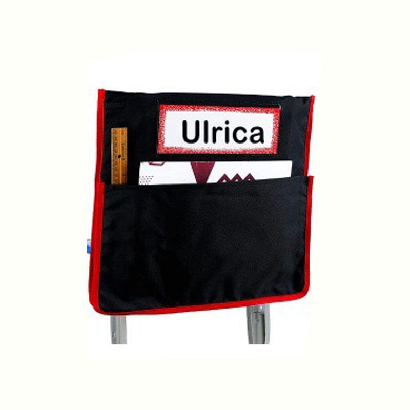 Chair Back Storage Bag Seat Back Organizer Multi-Pocket Classroom Chair Pockets for Students School Supplies
