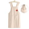 Cotton Kitchen Aprons Breathable Wear Resistant Restaurant Work Clothes Soft Anti fouling Coffee House Aprons Home