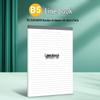 2025 Student Tear-Off Pad: B5 Blank Notebook & A4 Horizontal Line Memo Pad