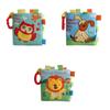 New Baby Cloth Book Hand Book Early Education Puzzle Toy With Sound Paper Cloth Book Bag Lt4960 Owl 0.02kg