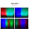 18x18W Pixel Control 6in1 RGBWA UV Wall Washer with DMX Linear Strip Light Indoor Flowing Lighting Effect