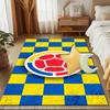 Colombian Soccer Federation Rug Game Carpet, Floor Mat for Bedroom Living Room Entryway Rug, Home Decor Idea Gift for Christmas Birthday