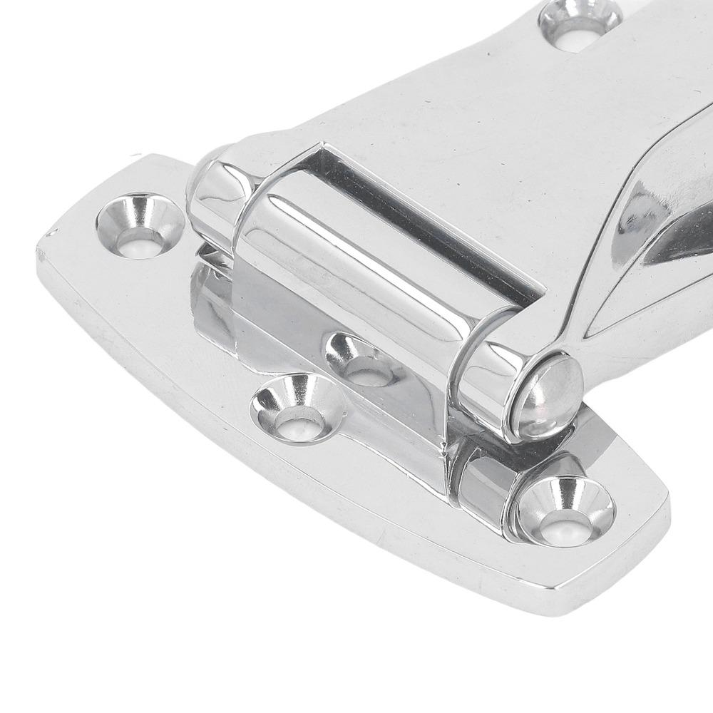 Zinc Alloy Material Soft Close Tee Hinge Silver Soft-Close Mechanism Zinc Alloy T Hinge 3.23 X 5.51 Inch Toolbox Door Hinge