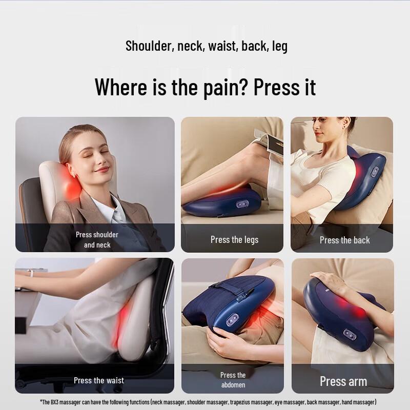 Westinghouse Wireless Deep Kneading Massager CN plug (adapter included)