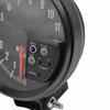 5 Inch Tachometer Gauge Black 7 Colors Backlight with Shift Light Peak Sound LED Flash When RPM Warning