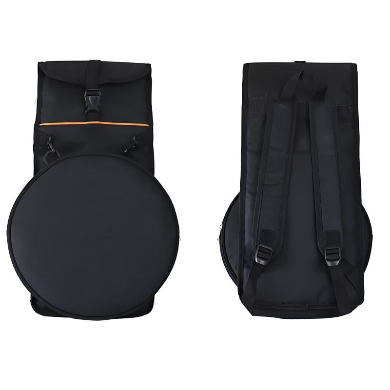 Practical Dumb Drum Backpack Waterproof Design Adjustable Shoulder Strap Oxford Fabric Texture for Easy Carrying