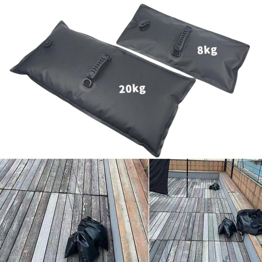 PVC Fixed Gravity Water Bag 8kg 12kg Weighted Water Bag Stable Outdoor Water Bag Tent Canopy