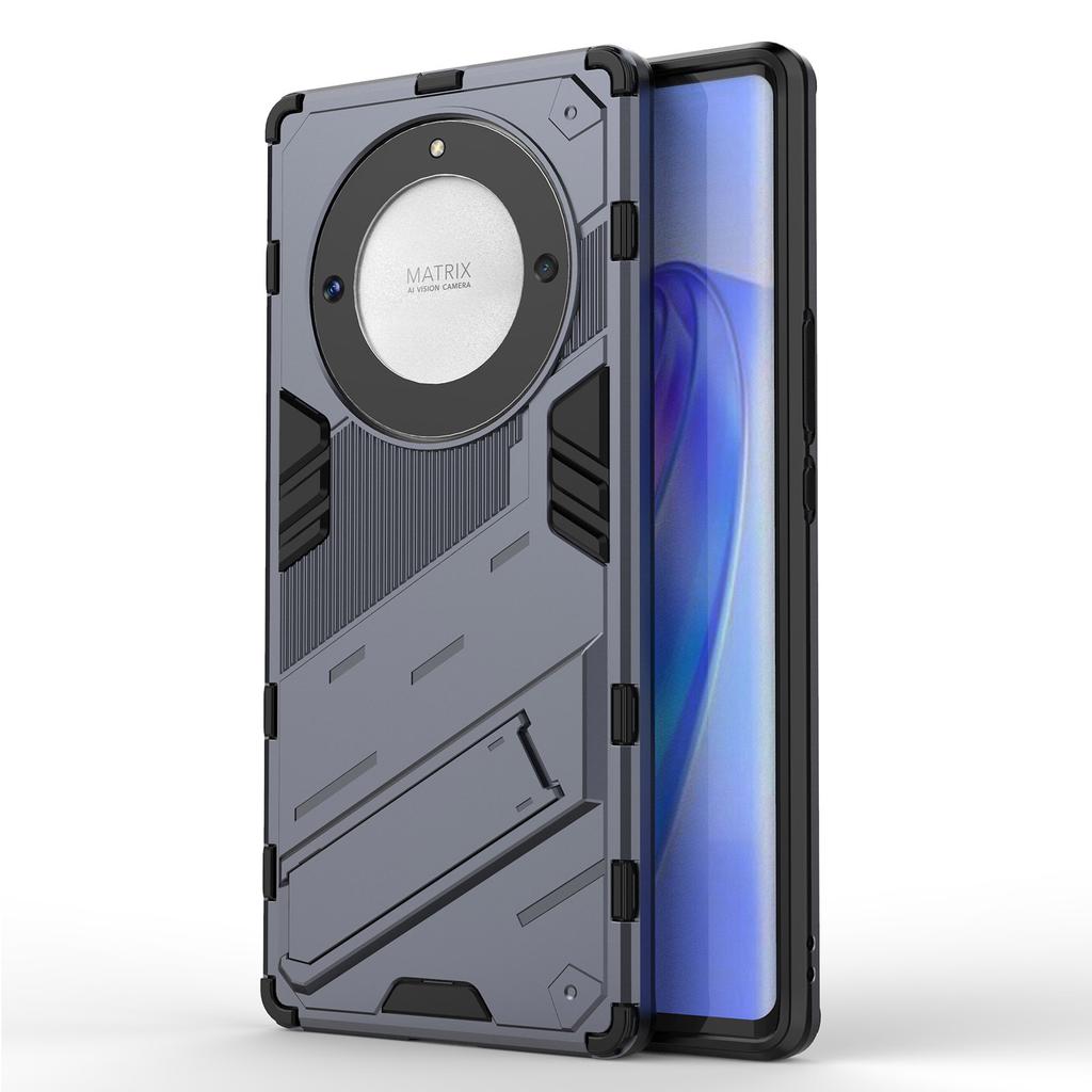 Cell Phone Case for Honor Magic5 Lite 5G/X9a 5G/X40 5G,Kickstand TPU+PC Protective Cell Phone Cover