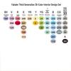 Fakale 3rd Gen Soft Tip Anime Double-Ended Marker Pen Set - 480 Colors, Alcohol-Based