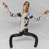 28Cm Wonwoo Abstract Plush Toy Skeleton Body Jointed Stuffed Doll Home Decor Fan Gift For Adults Fans