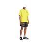Adidas Originals Skin-Friendly Comfortable Soft Breathable Fashionable Dopamine Short Sleeve T-Shirt Men T-Shirts Yellow KA4559
