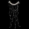 Romantic Pearl Tassels Hair Accessories Elegant Wedding Hair Piece  Party Celebration