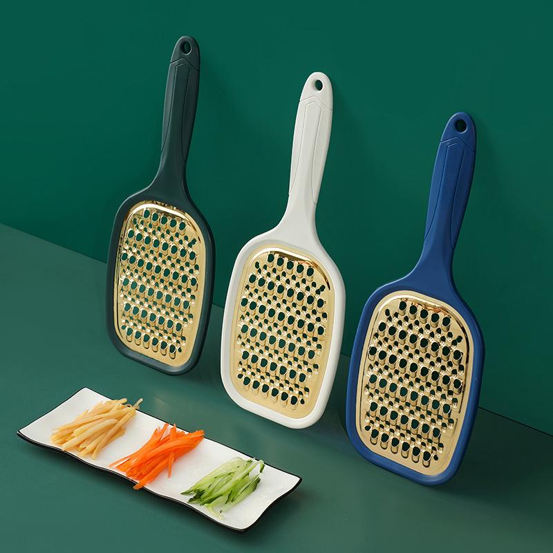 1PCS Stainless Steel Multifunctional Household Potato Shredder Kitchen Garlic Radish Vegetable Slicer Grater Fruit and Vegetable Grater