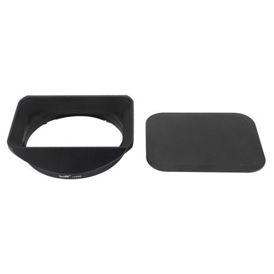 Haoge LH-S20B Bayonet Square Metal Lens Hood Shade with Cap for Sony FE 20mm F/1.8 G SEL20F18G Sony 20mm F1.8 Wide-Angle Prime Lens