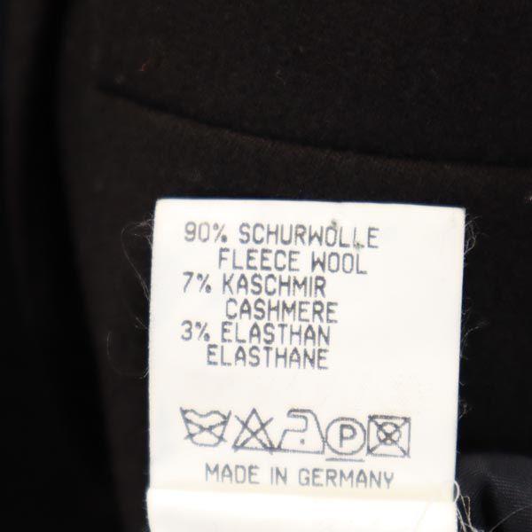 JIL SANDER wool blend tailored jacket 36 black Women Used