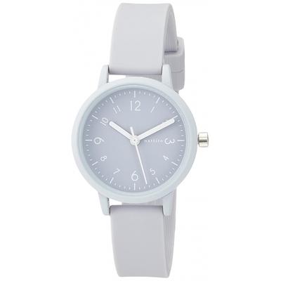 [Fieldwork] Wristwatch Analog Small Silicone Belt Women's Purple