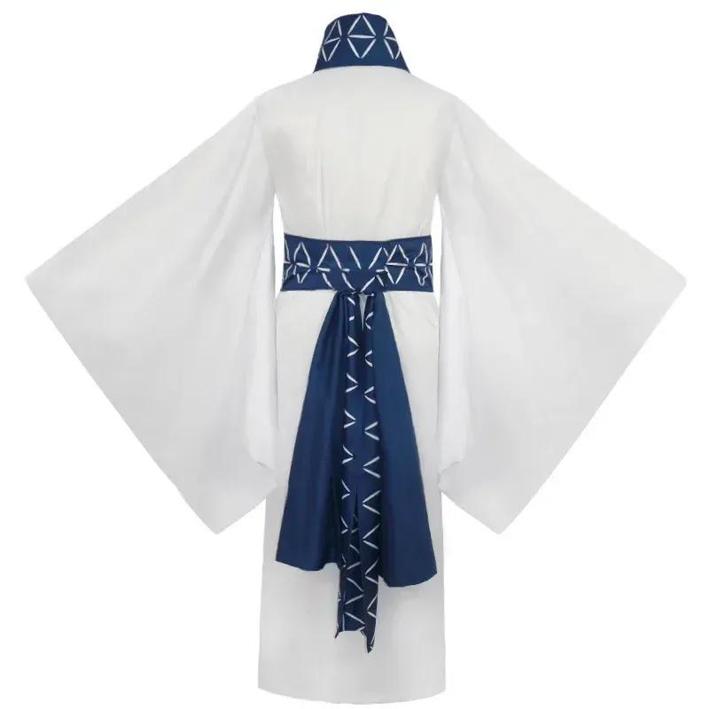Anime Jujutsu Kaisen En Sukuna Cosplay Kostuum Pruik Japanse Kimono Carnaval Uniform Hanfu Mannen Vrouwen Halloween Kleding Set