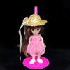 Doll Stand with Adjustable Waist Clip for 6-Point Dolls (Plastic)