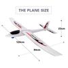 FX707S Airplane Hand Launch Glider Plane Throwing Airplane Soft Foam Airplane Aircraft Model DIY Toys for Kids