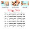 Stainless Steel Gold Color Wave Pattern Couple Wedding Engagement Ring Promise Jewelry Gift