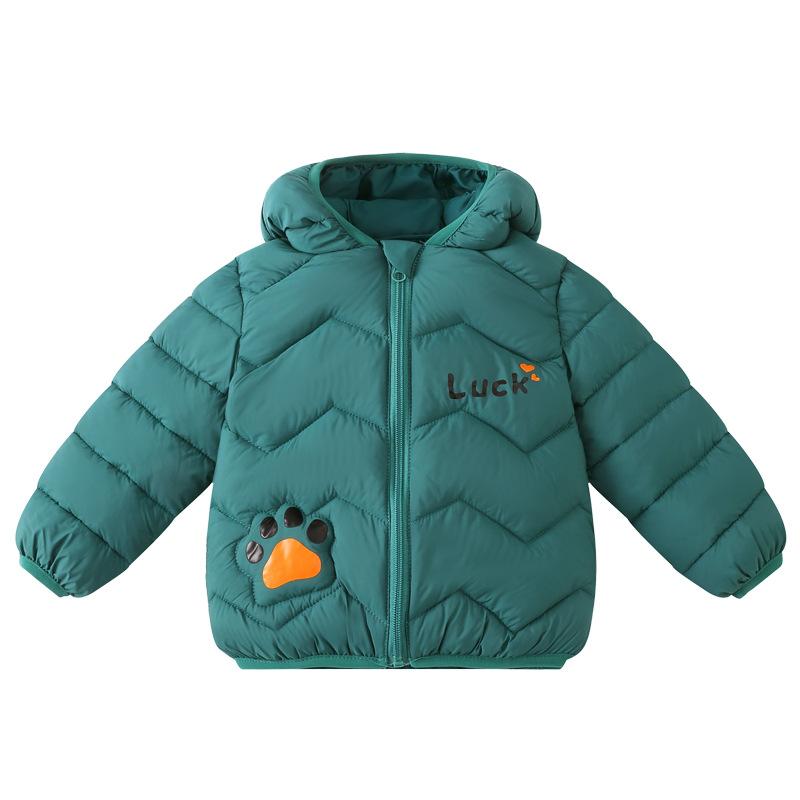 Girls'  Winter New Children's Cotton Clothes Warm Coats