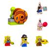 Spongebob Squarepants Building Blocks Toy With Abs Plastic Small Particles For Creative Play
