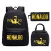 Star Peripheral Printing Primary And Secondary School Students Schoolbag Leisure Pencil Bag Children'S Portable Meal Bag Set