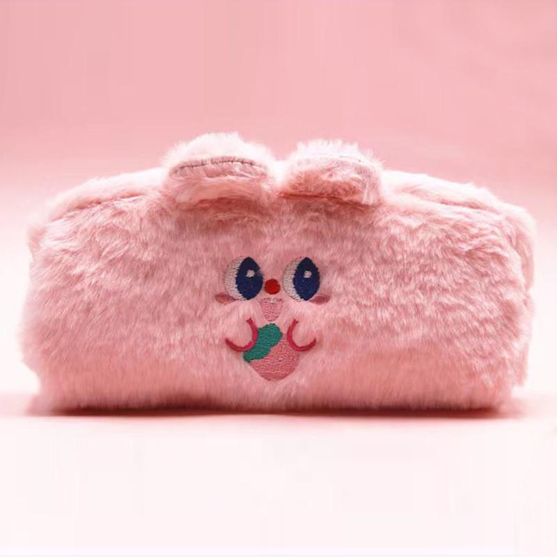 Pupu Bear Plush Pencil Case With Large Capacity For Students And Kids