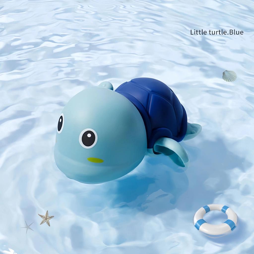Bath Time Children's Water Play Toy Small Dolphin Water Toy, Bathtub Toy Little Duck And Little Turtle, Suitable For Boys And Girls