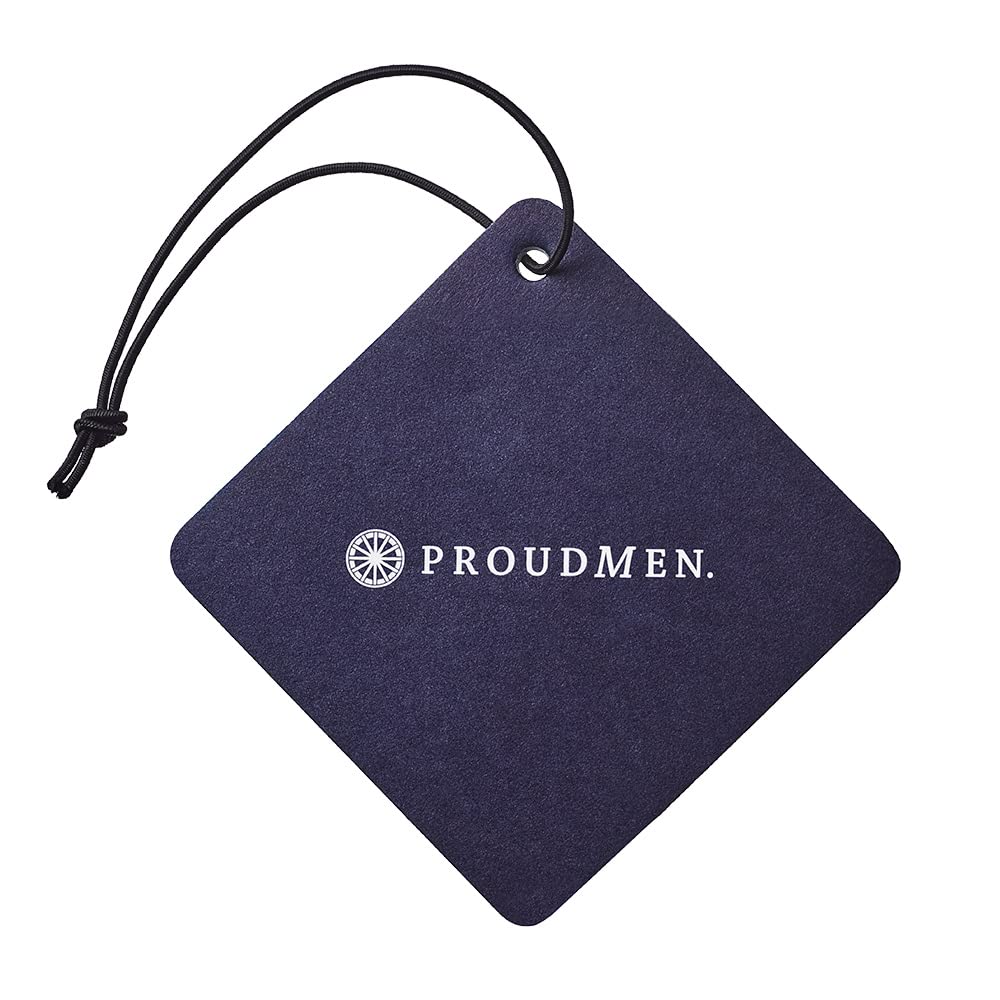 Proud Men Car Air Freshener Car Fragrance Tag 1 Piece Citrus Hanging Air Freshener (Grooming Scent)