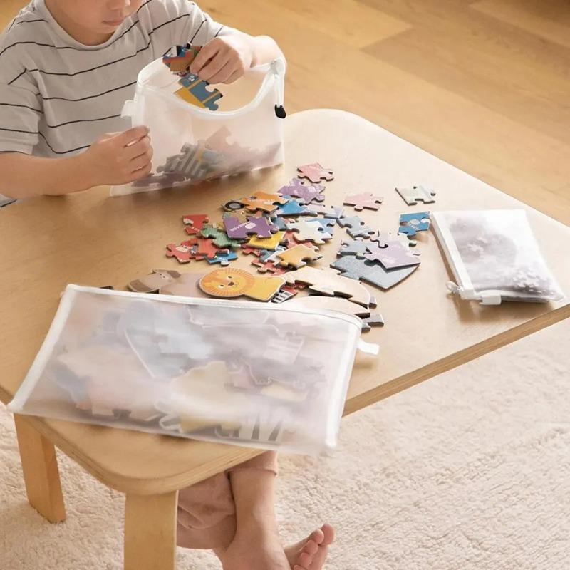 3 Stück Netz Reißverschlusstasche A4A5A6 Student Wasserdicht Reißverschluss Dokumententasche Make-up Tasche Schule Bürobedarf Verschiedenes Aufbewahrungsorganizer