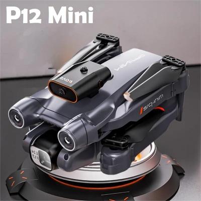 2025 P12 Pro Drone 4K/8K HD Aerial ESC Photography Drone Tracking Low Power Return Three-Axis Gimbal Anti-shake Video Quadcopter Toy Gift