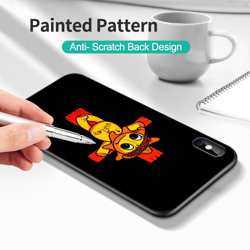 Black tpu case for iphone 5 5s se 2020 6 6s 7 8 plus x 10 XR XS 11 12 13 mini pro MAX back cover Fundas Glo Gang Chief Keef Capa