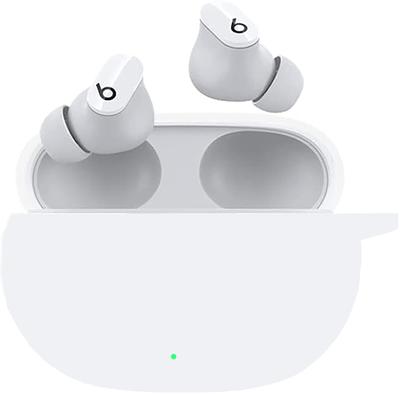 ALLVD Protective Silicone Case for Beats Studio Buds Wireless Charging Loss Full Protection Cover with Carabiner Earphones, Compatible, Shockproof,