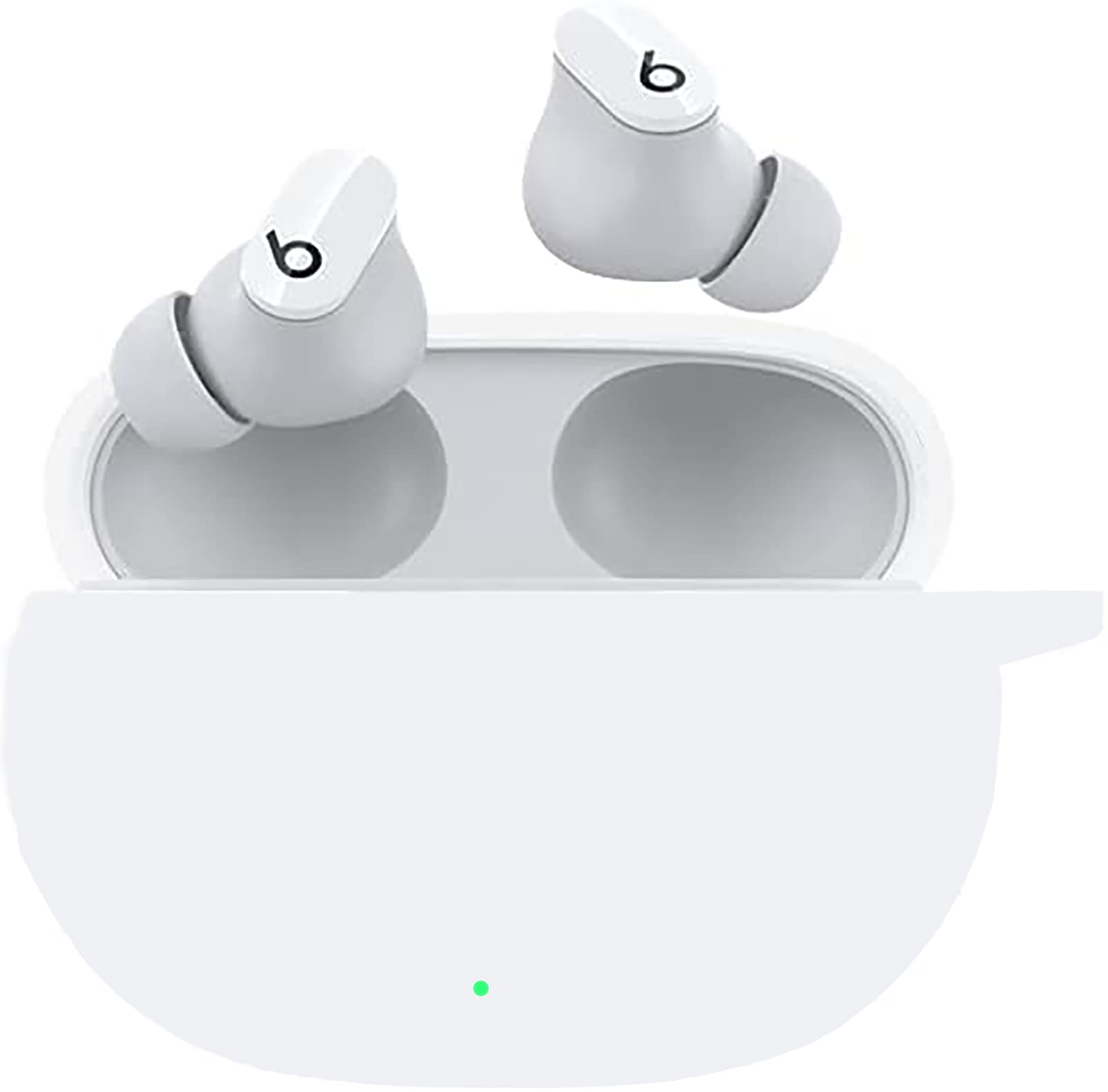 

ALLVD Захисний силіконовий чохол для Beats Studio Buds Бездротова зарядка Втрата Повне захисне покриття з карабіном Навушники, Сумісний, Ударостійкий,