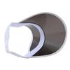 Candy Color Sun Hat Oversized Brim Running Sports Empty Top Hat Sugar Color Plastic Summer Sun Protection Hat