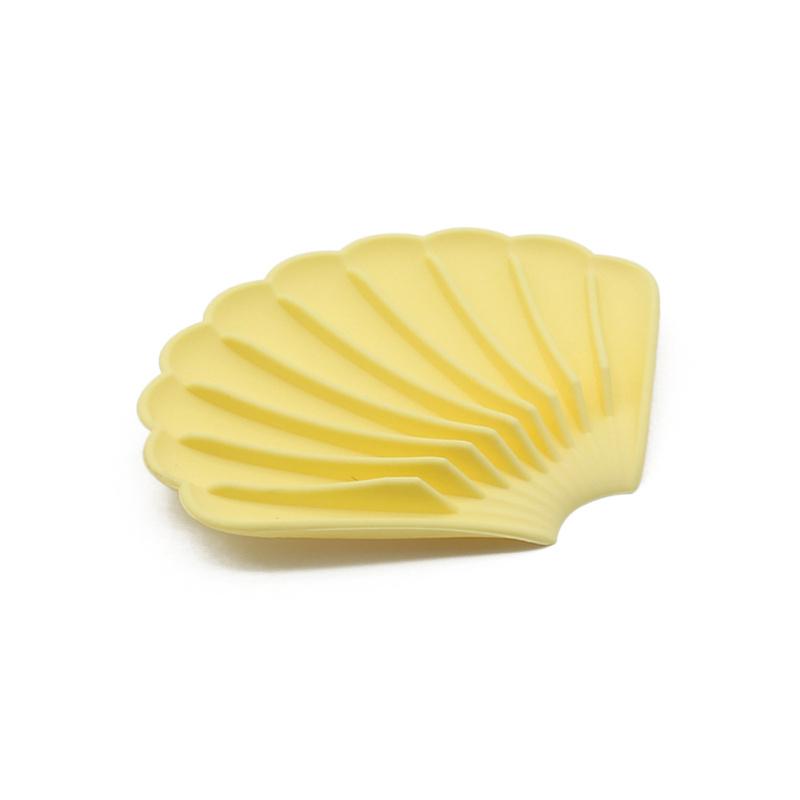 Σιλικονούχες Σαπουνοθήκες Αντιολισθητικές Σχήματος Κελύφους Θήκη Αποθήκευσης Σαπουνιού Πιάτο Δίσκος Είδη Μπάνιου