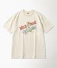 Beulonseun Bomb Girl Loopwheeled Graphic Tee Apricot