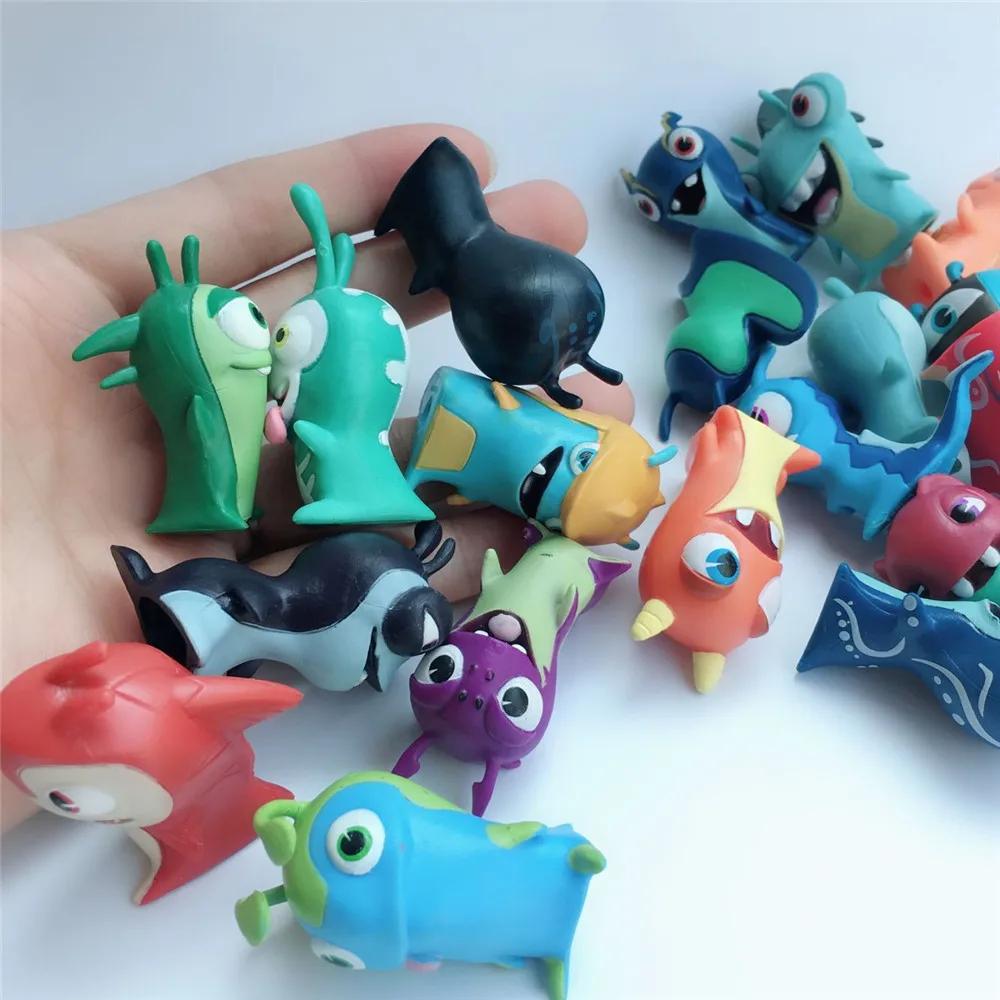 10 stuks/set Slugterra Cartoon anime Actiefiguur PVC Slugterra Model Collectie Speelgoed Kerstcadeau ontworpen voor Kinderen